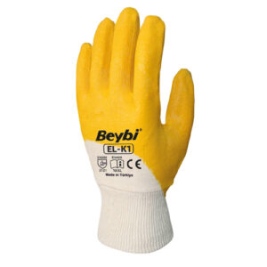 Beybi EL-K1 Sarı Nitril Eldiven